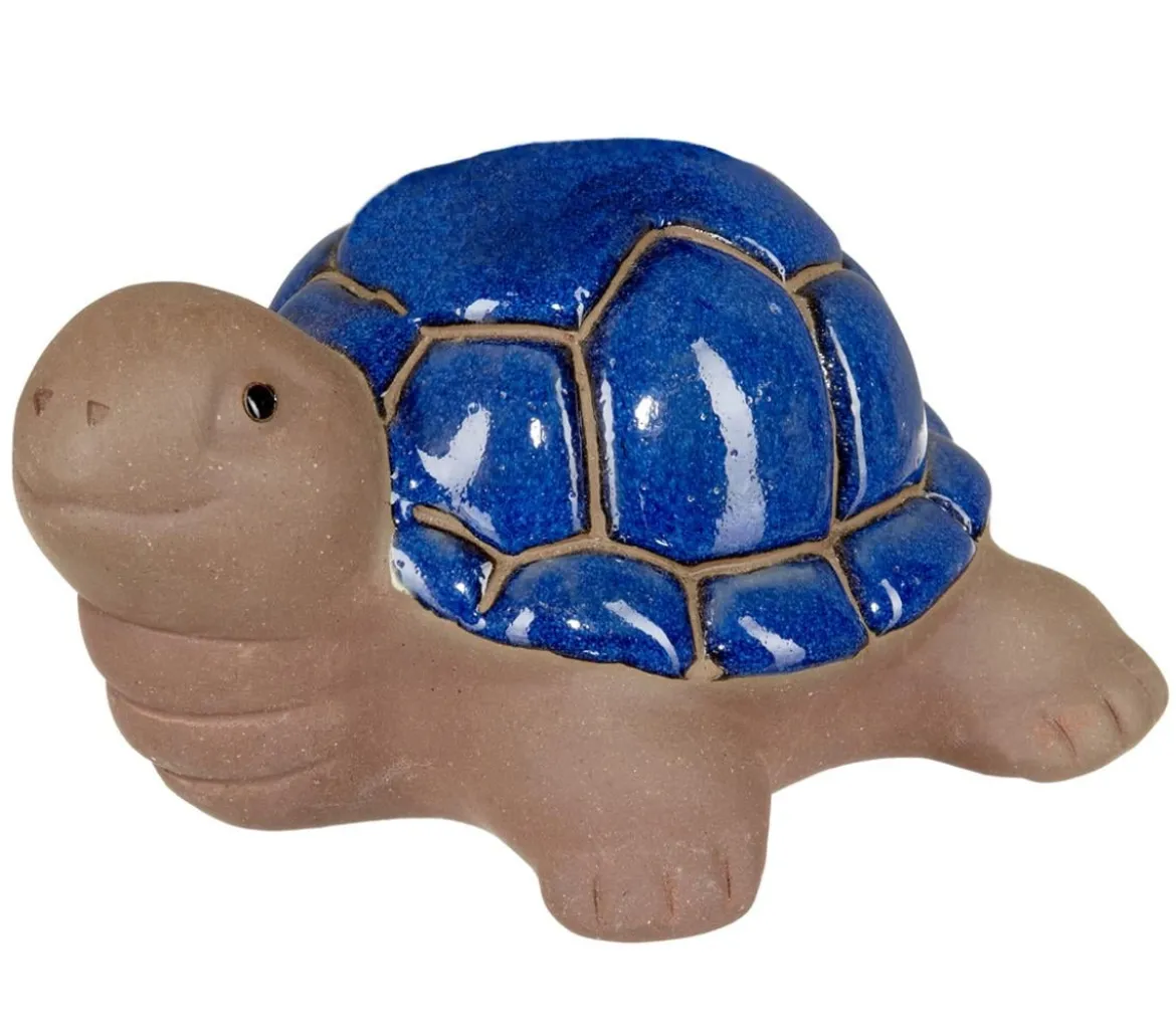 Dehner Keramik Schildkröte, glasiert