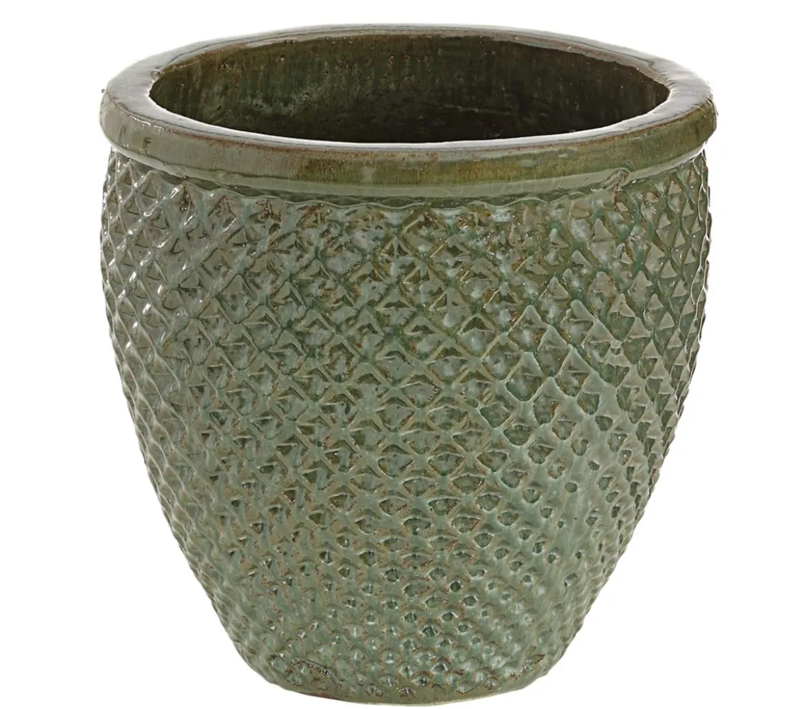 Dehner Keramik-Topf Jade, rund