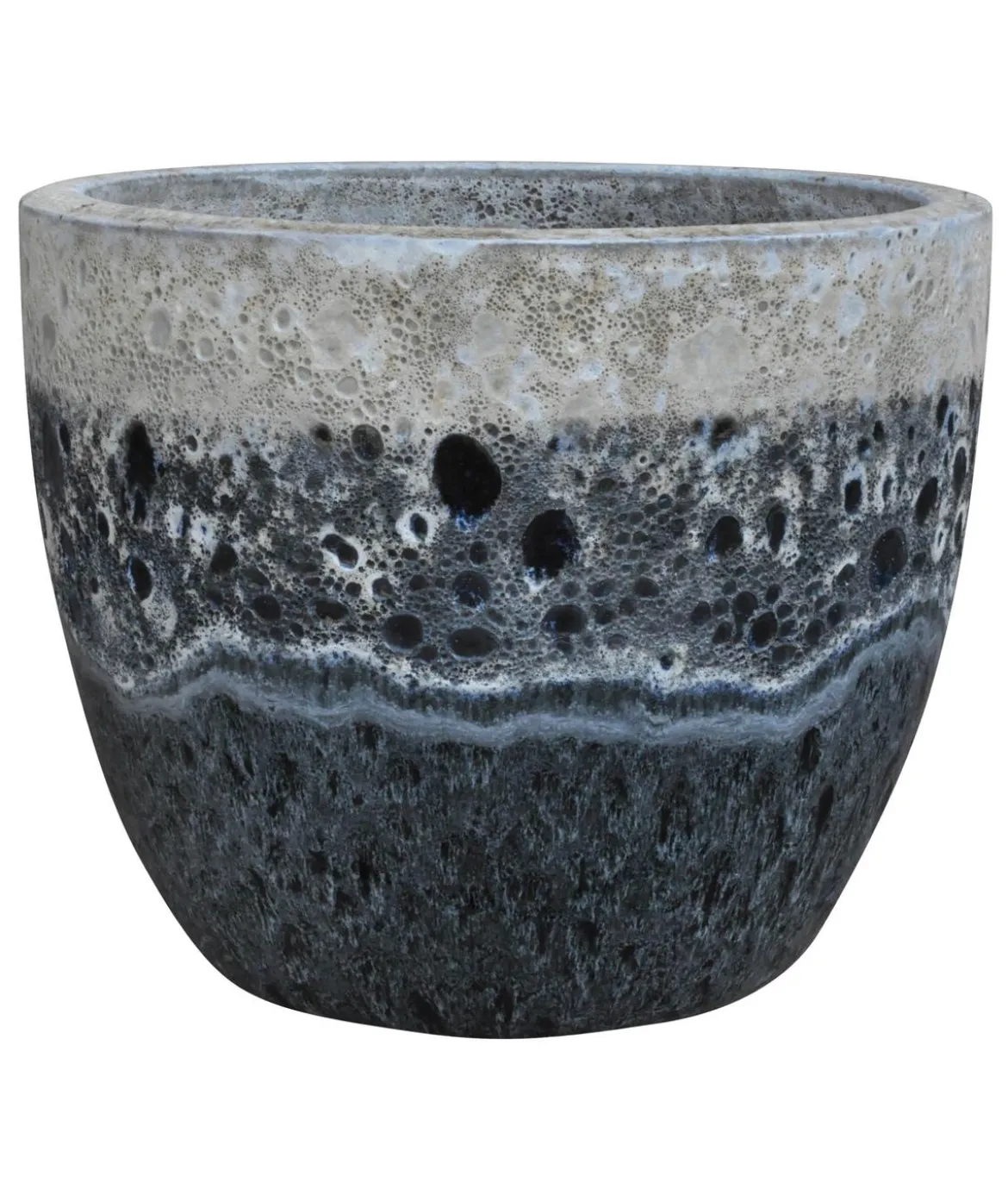 Dehner Keramik-Topf Thasos, rund