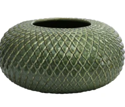 Dehner Keramik-Vase Tamir, bauchig, ca. Ø26/H13 cm