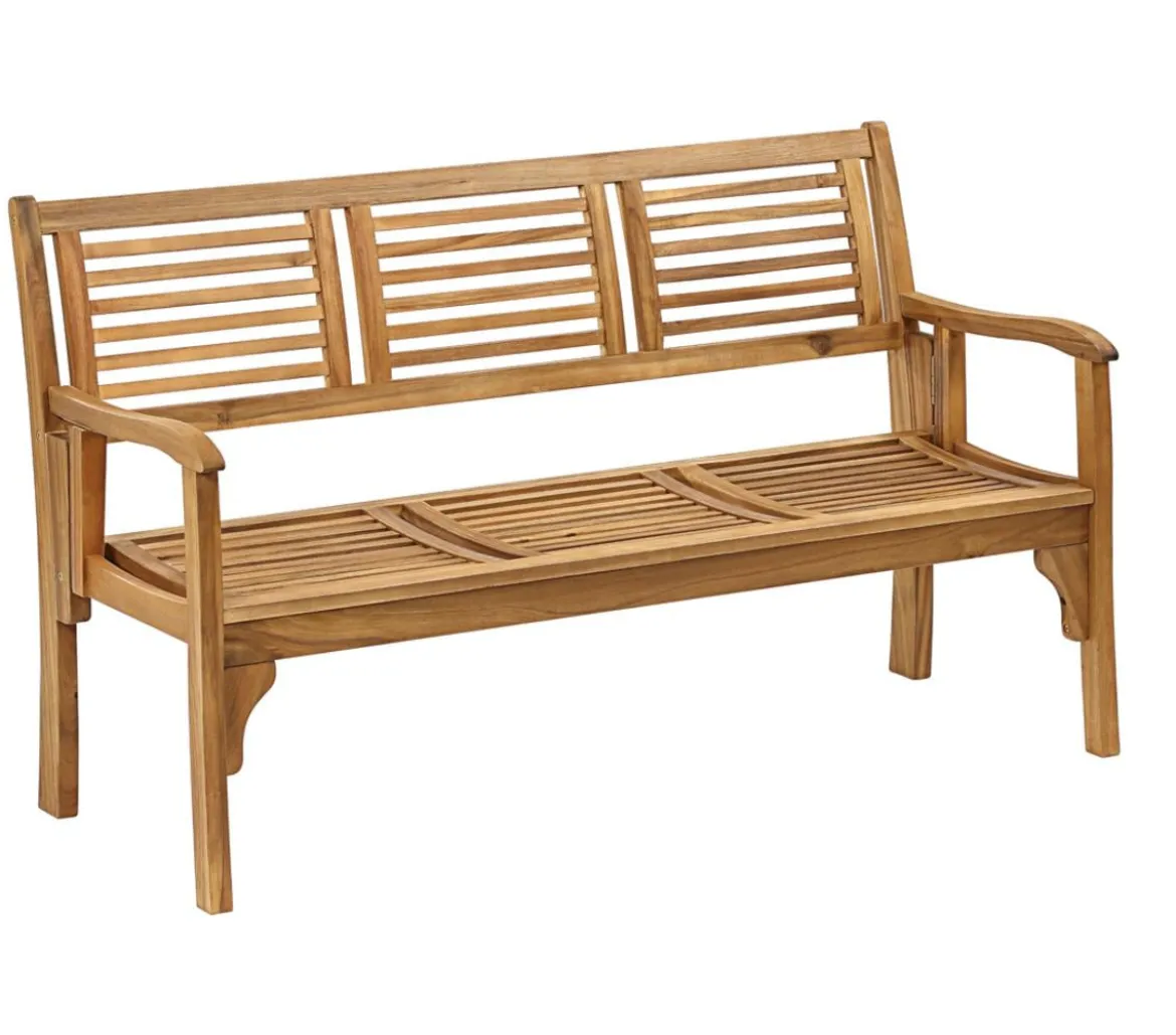 Dehner Klappbank Douglas, 3-Sitzer