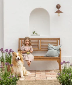 Dehner Klappbank Douglas, 2-Sitzer