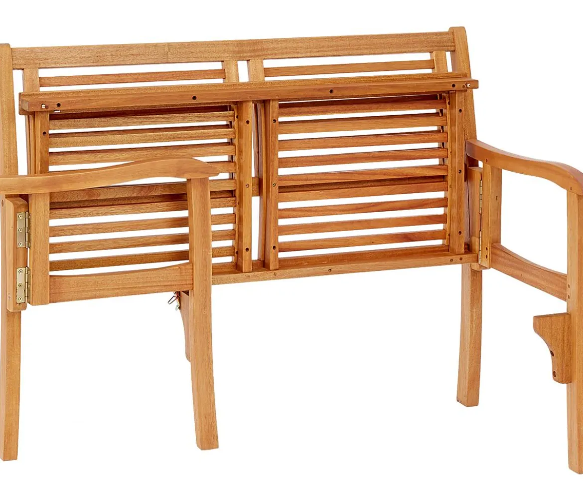 Dehner Klappbank Douglas, 2-Sitzer