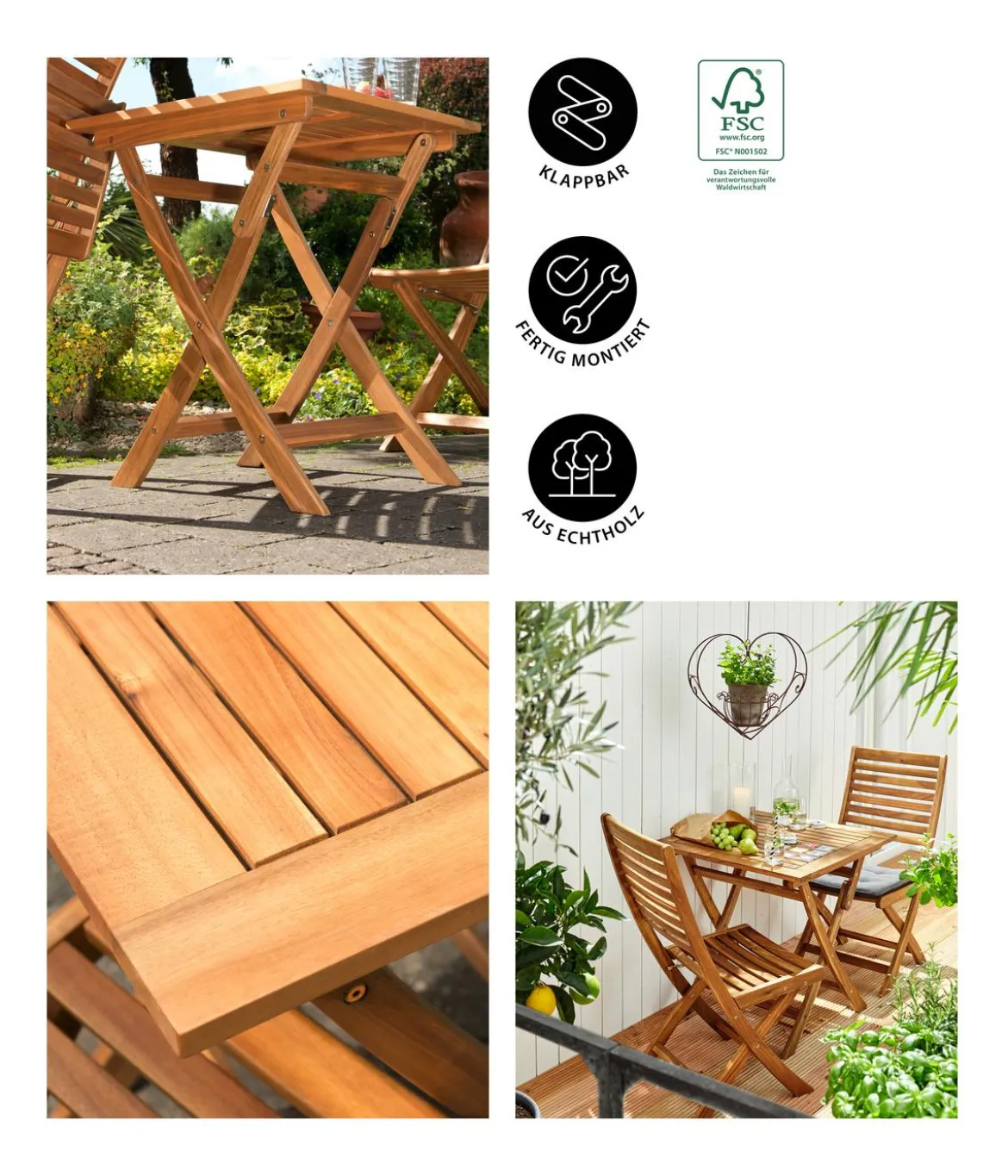 Dehner Klapptisch Macao