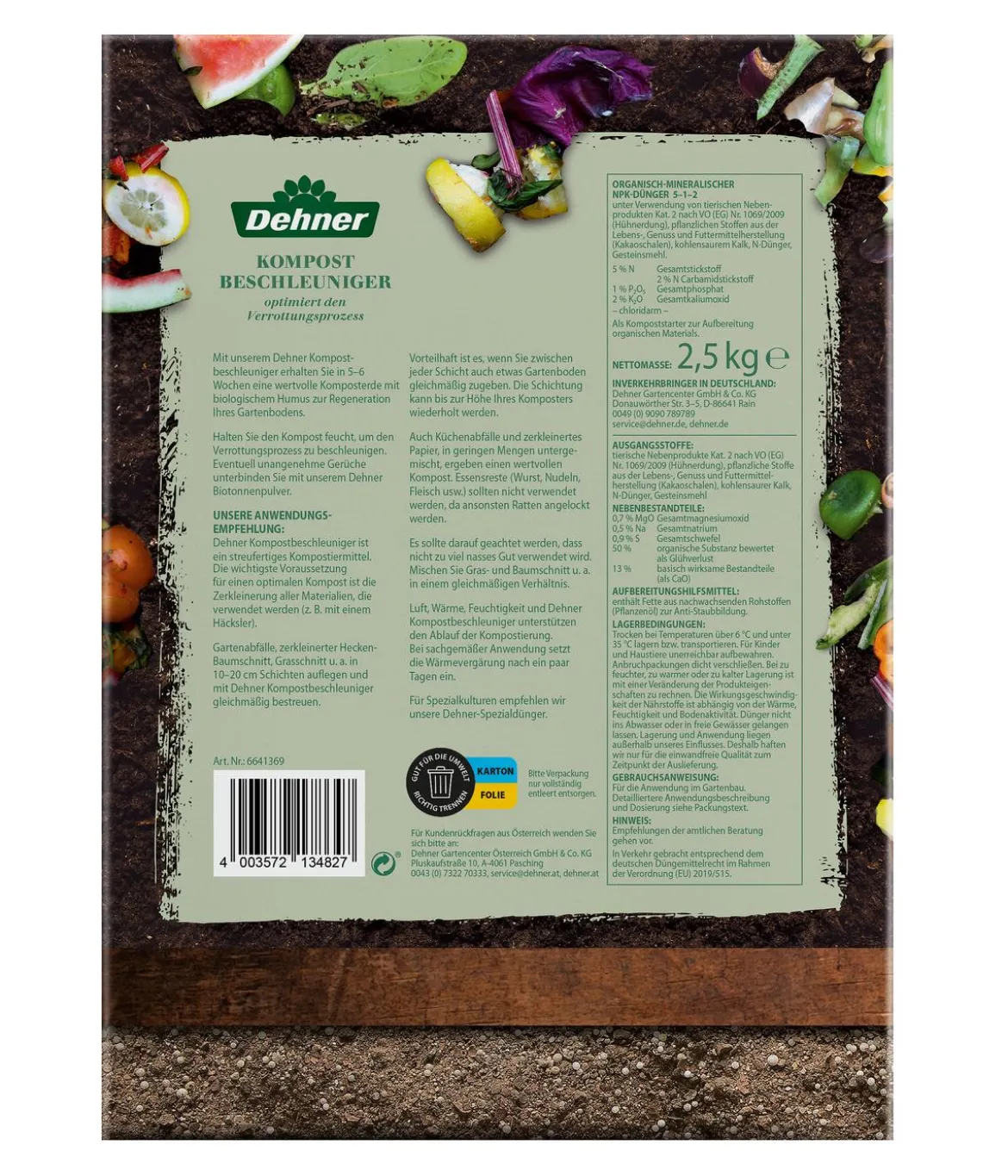 Dehner Kompost-Beschleuniger, 2,5 kg