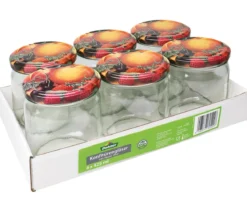 Dehner Konfitürenglas, 425 ml, 6er-Set