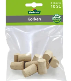 Dehner Korken, Ø19,3 mm, 10er-Set
