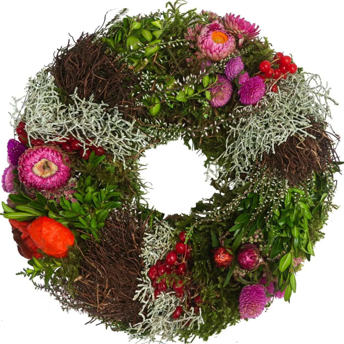 Dehner Kranz Strohblume, ca. Ø28 cm