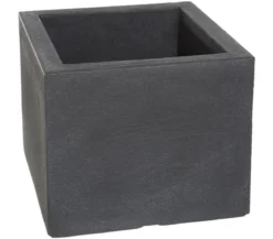 Dehner Kunststoff-Blumenkübel Palermo, quadratisch