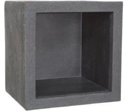 Dehner Kunststoff-Blumenkübel Palermo, quadratisch