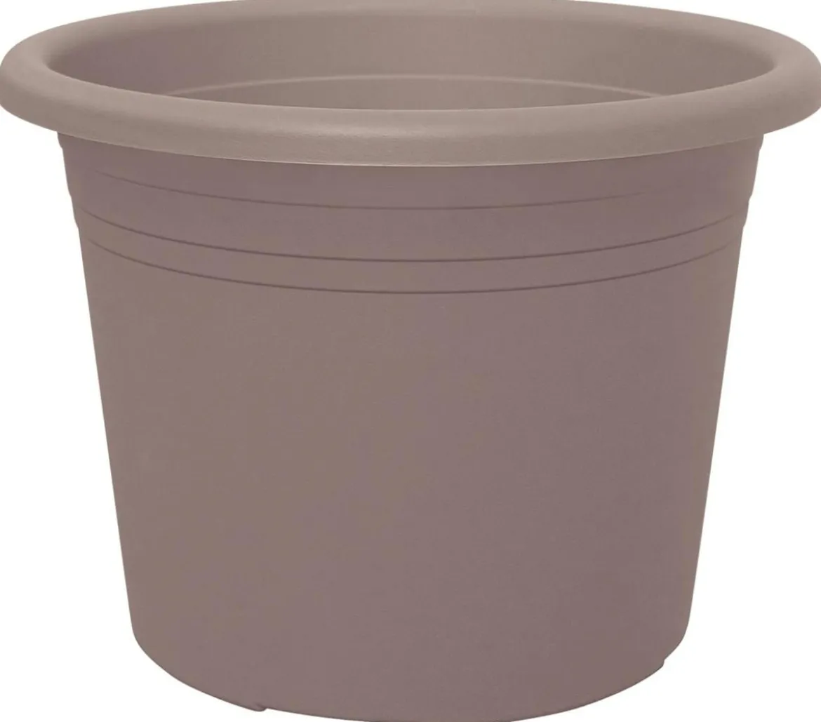 Dehner Kunststoff-Blumentopf Cylindro, rund