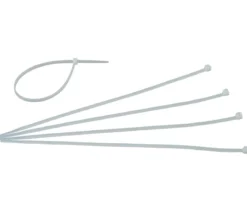 Dehner Kunststoff-Kabelbinder, transparent, 50 Stk.
