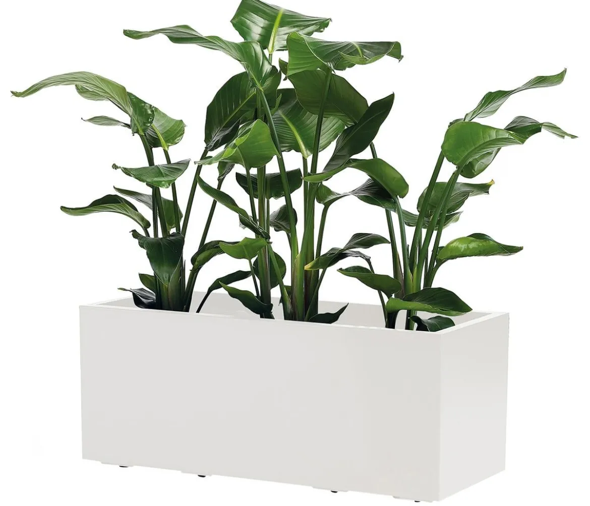 Dehner Kunststoff-Kasten Kebe, rechteckig, ca. B100/H40/T40 cm