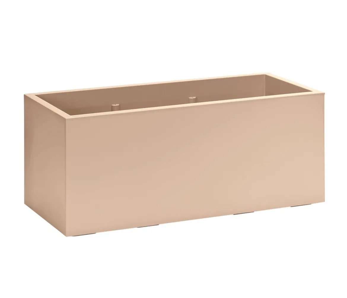Dehner Kunststoff-Kasten Kebe, rechteckig, ca. B100/H40/T40 cm