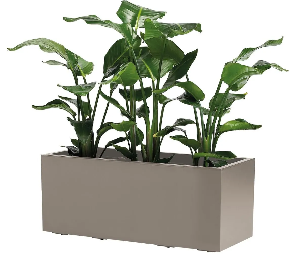 Dehner Kunststoff-Kasten Kebe, rechteckig, ca. B100/H40/T40 cm