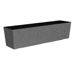 Dehner Kunststoff-Kasten Stone inkl. Bewässerungssystem, rechteckig