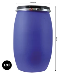 Dehner Kunststoff-Maischefass, blau