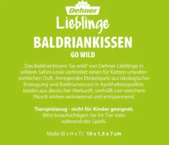Dehner Lieblinge Baldriankissen Go wild