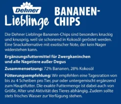 Dehner Lieblinge Bananen-Chips, 150 g