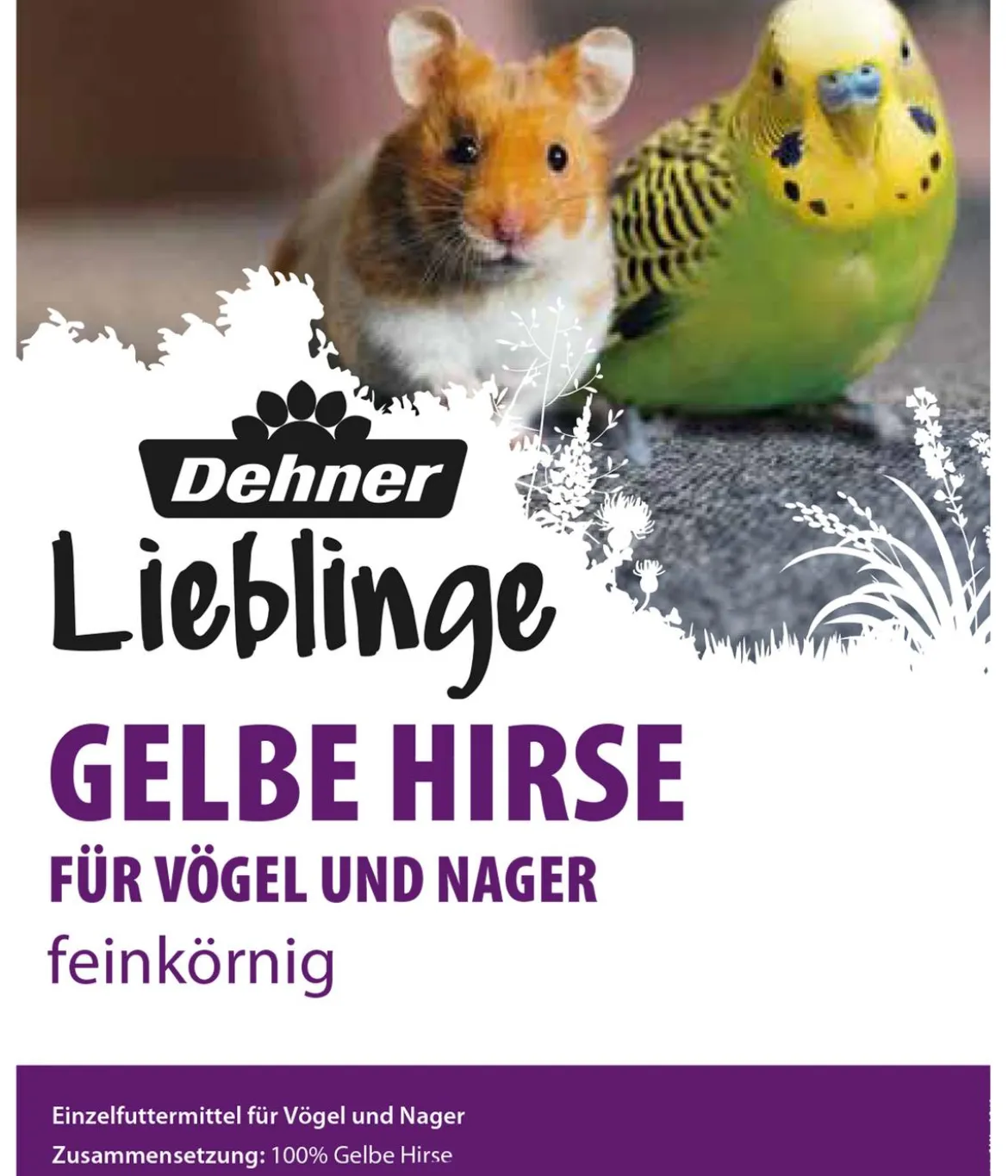 Dehner Lieblinge Gelbe Hirse, 1 kg