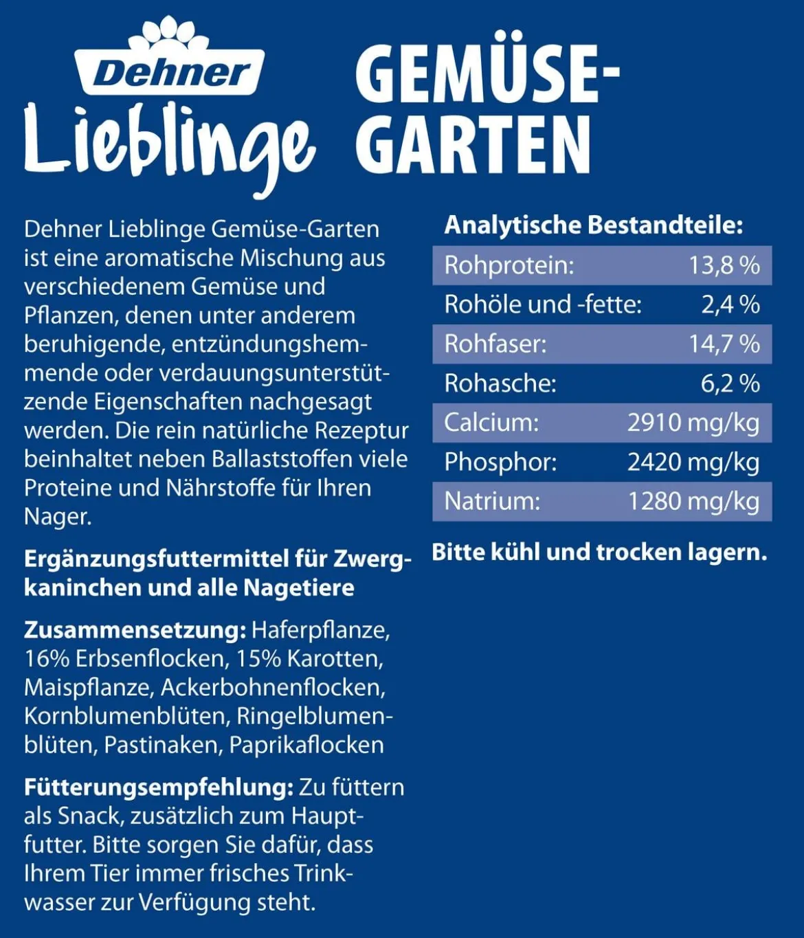 Dehner Lieblinge Gemüse-Garten, 6x150 g