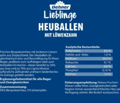 Dehner Lieblinge Heuballen Probierset, 4 x 400 g