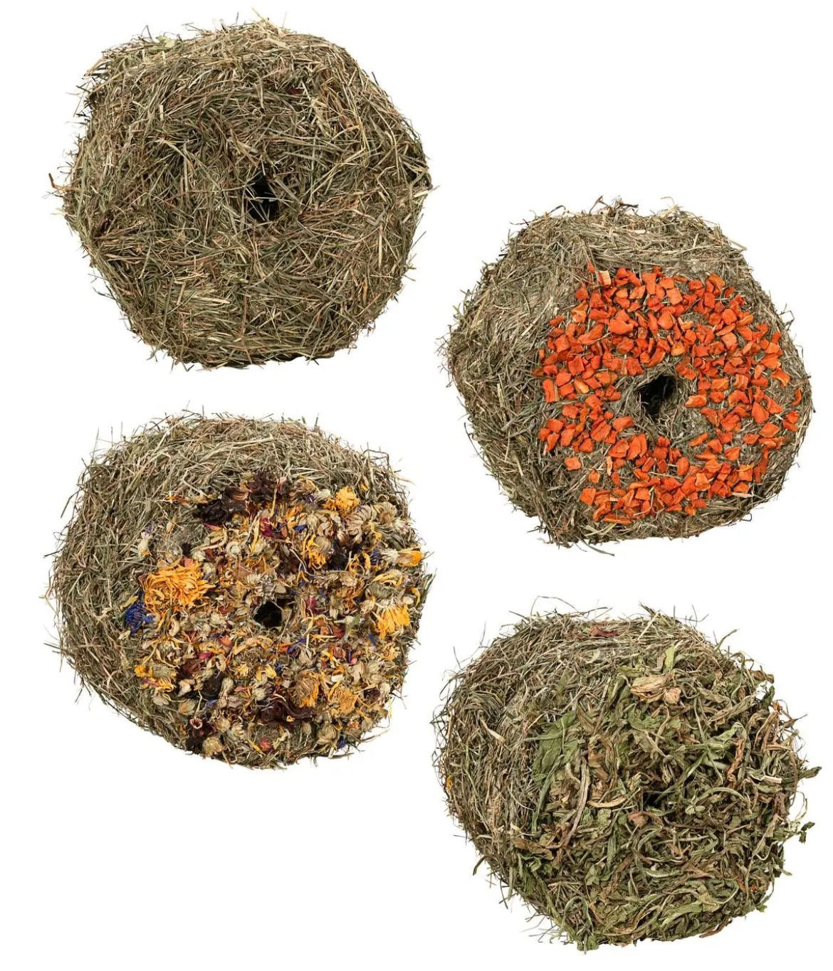 Dehner Lieblinge Heuballen Probierset, 4 x 400 g