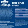 Dehner Lieblinge Heu-Kiste mit Gemüse, 100 g