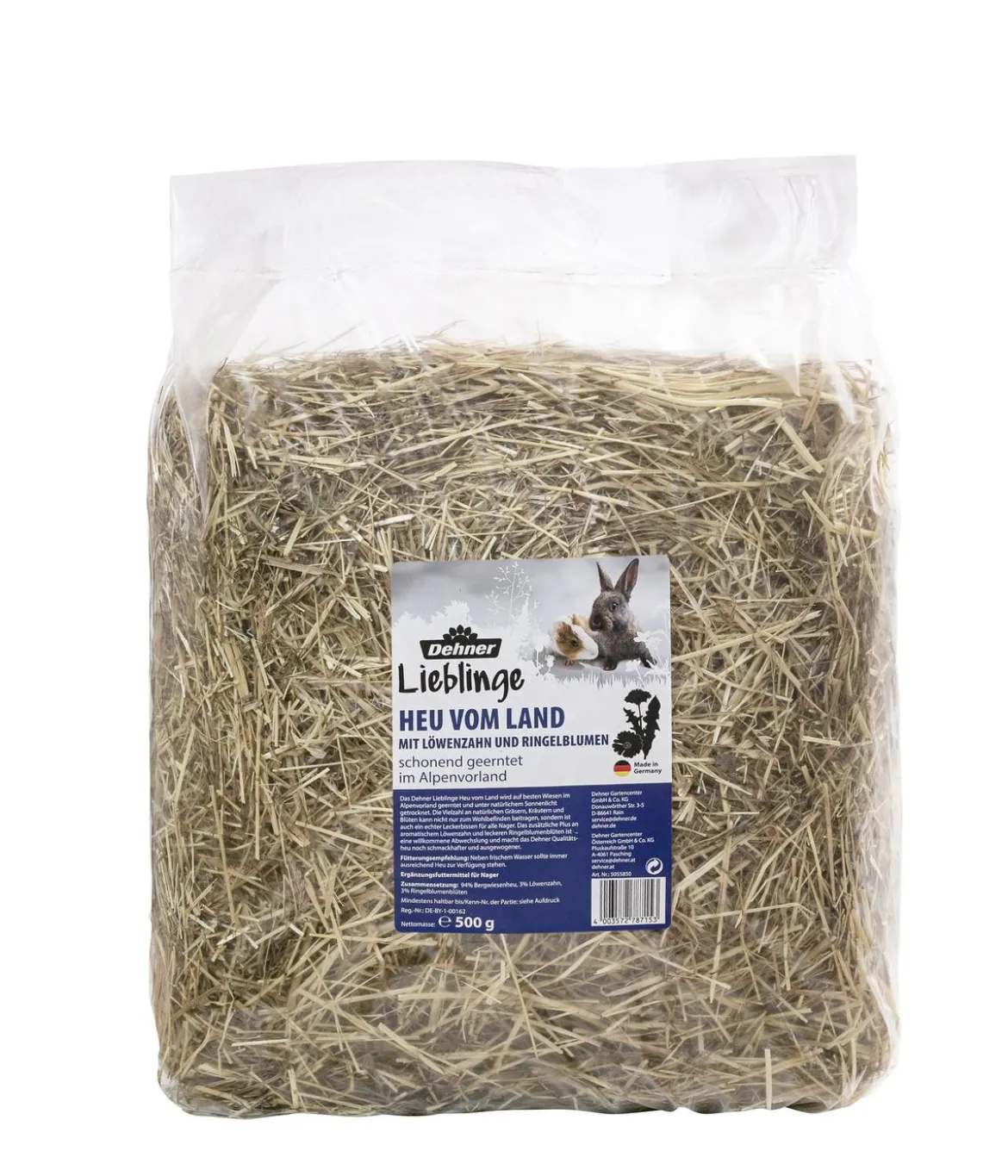 Dehner Lieblinge Heu vom Land mit Löwenzahn, 500 g