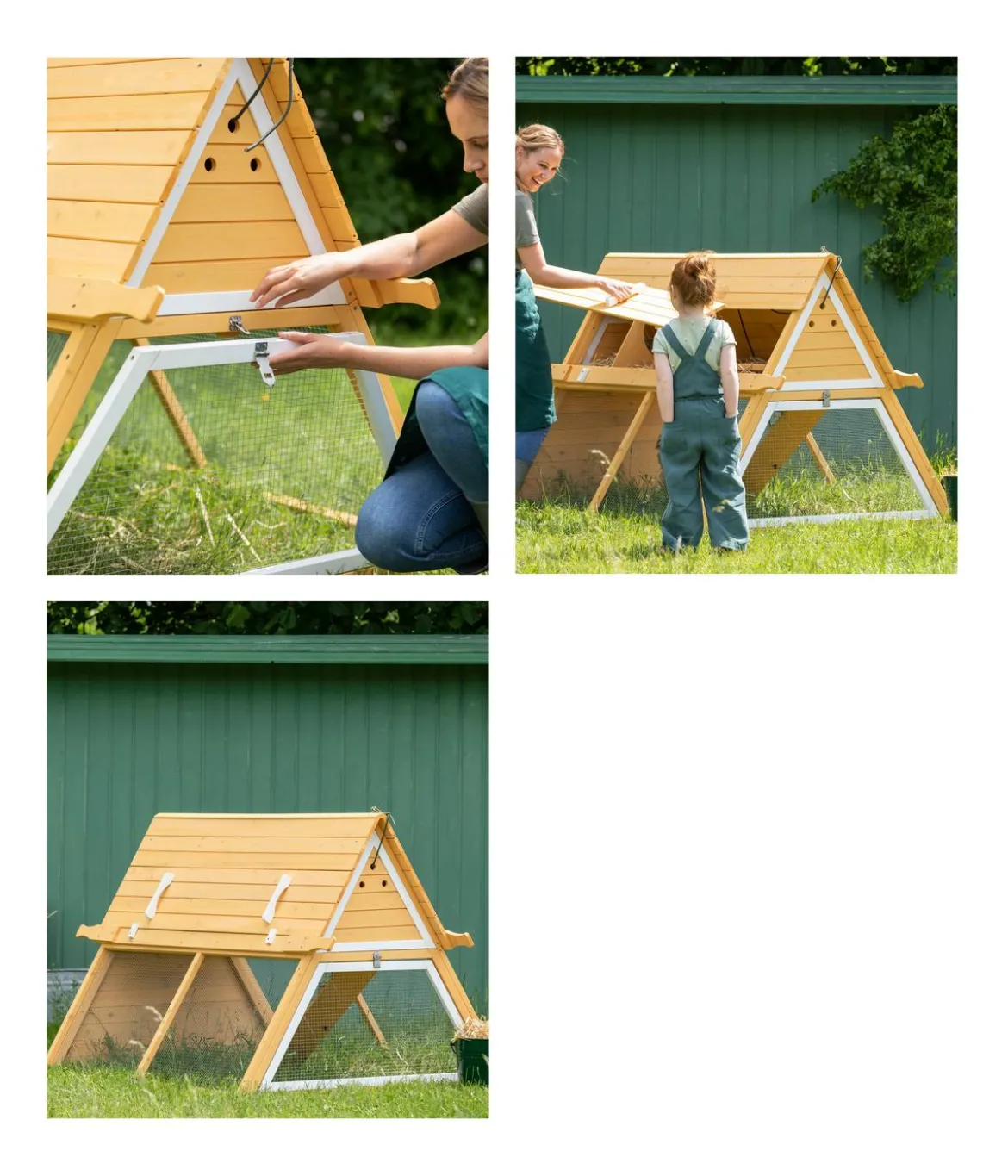Dehner Lieblinge Hühnerstall Inga, ca. B192/H108/T125 cm