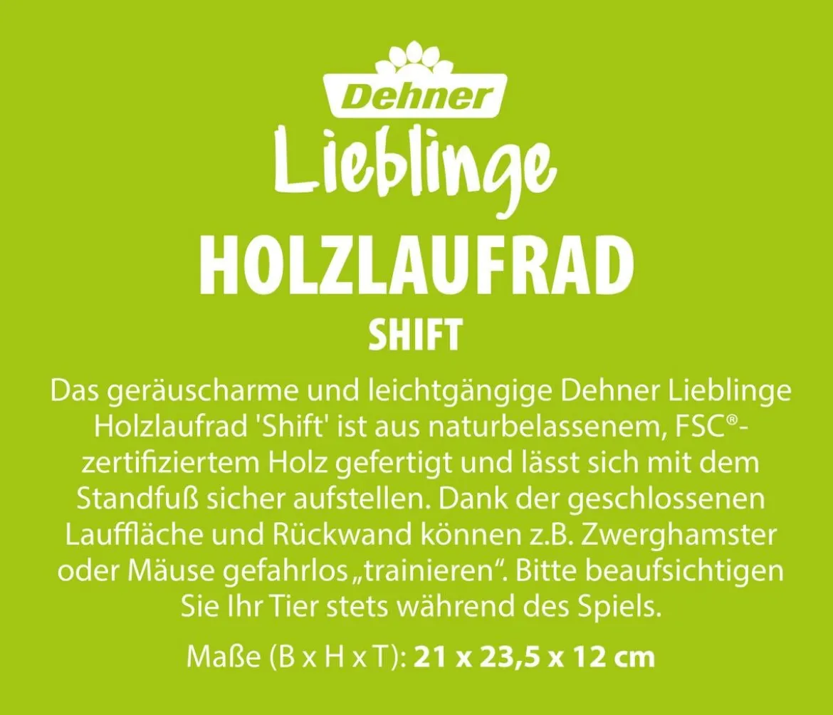 Dehner Lieblinge Holzlaufrad Shift, ca. B21/23,5/T12 cm