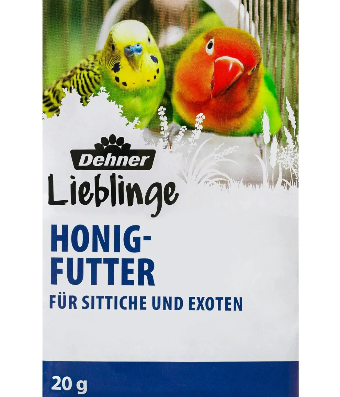 Dehner Lieblinge Honigfutter für Sittiche und Exoten, 20 g