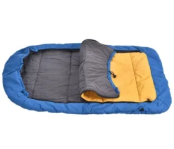Dehner Lieblinge Hundeschlafsack Aldus, rechteckig, blau, ca. B95/T65 cm