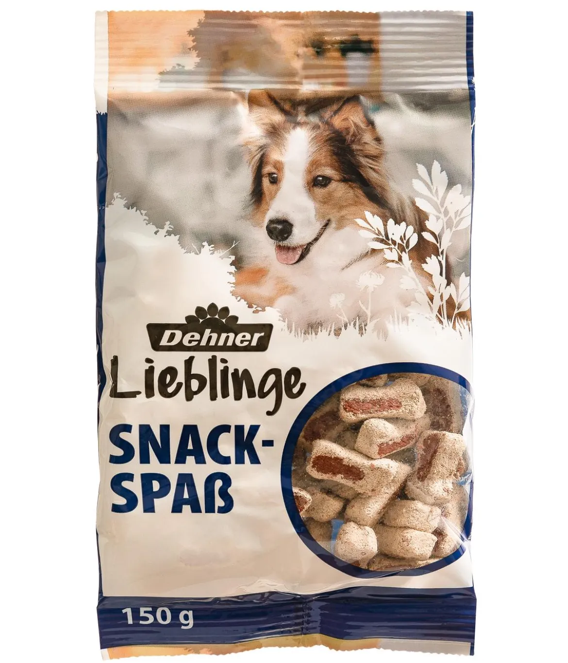 Dehner Lieblinge Hundesnack Snack-Spaß Duo Bones, 150 g
