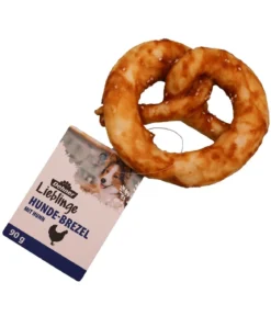 Dehner Lieblinge Hundesnack Hunde-Brezel mit Huhn
