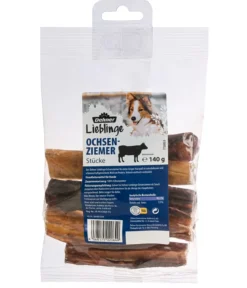 Dehner Lieblinge Hundesnack Ochsenziemer, 140 g