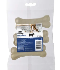 Dehner Lieblinge Hundesnack Kauknochen gepresst, 3 Stk.