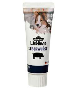 Dehner Lieblinge Hundesnack Leberwurst, 75 g