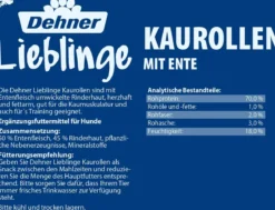 Dehner Lieblinge Hundesnack Kaurollen