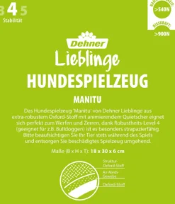 Dehner Lieblinge Hundespielzeug Manitu, ca. B18/H30/T6 cm