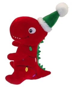 Dehner Lieblinge Hundespielzeug Red Dino, ca. B11/H25/T16 cm