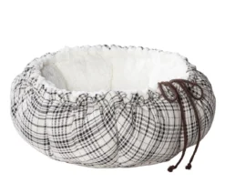 Dehner Lieblinge 2in1 Kuschelbett Hilma, rund, ca. Ø35/H20 cm