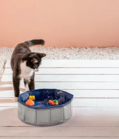 Dehner Lieblinge Katzenpool Water Games, ca. Ø30/H10 cm