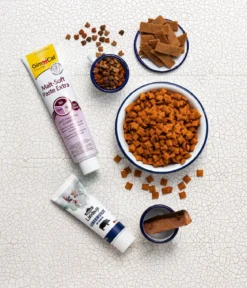 Dehner Lieblinge Katzensnack Leberwurst mit Hanföl, 75 g