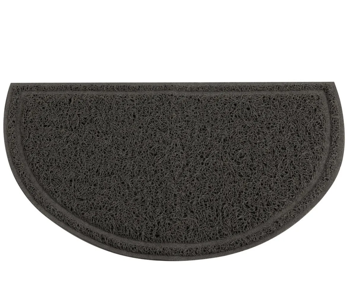 Dehner Lieblinge Katzentoiletten-Vorleger Belmondo, grau, ca. B40/H25 cm