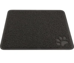 Dehner Lieblinge Katzentoilettenvorleger Alonso, grau, ca. B45/H37 cm