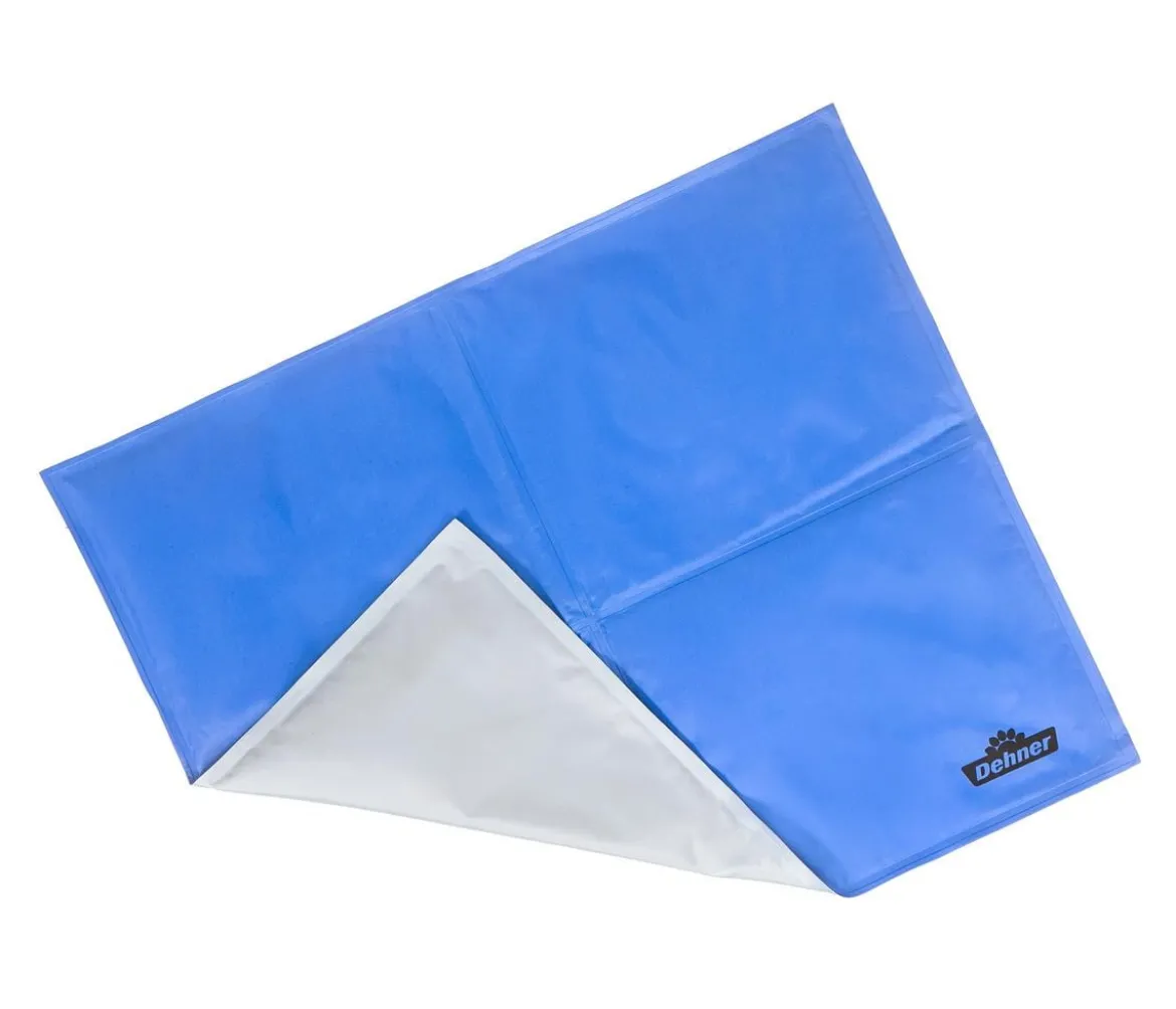 Dehner Lieblinge Kühlmatte Refresh, rechteckig, blau/grau