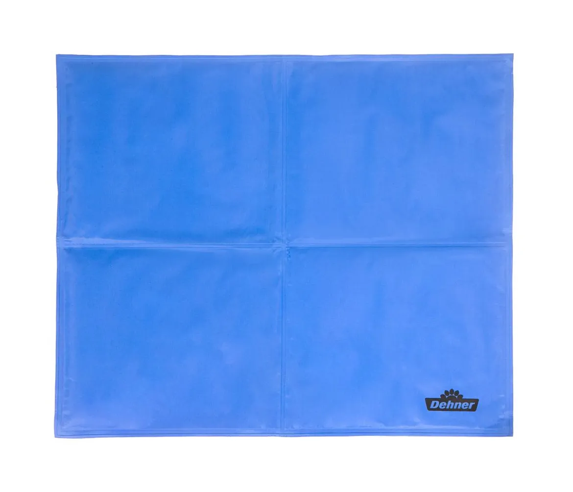 Dehner Lieblinge Kühlmatte Refresh, rechteckig, blau/grau