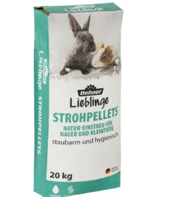 Dehner Lieblinge Kleintierstreu Strohpellets für Nager & Kleintiere