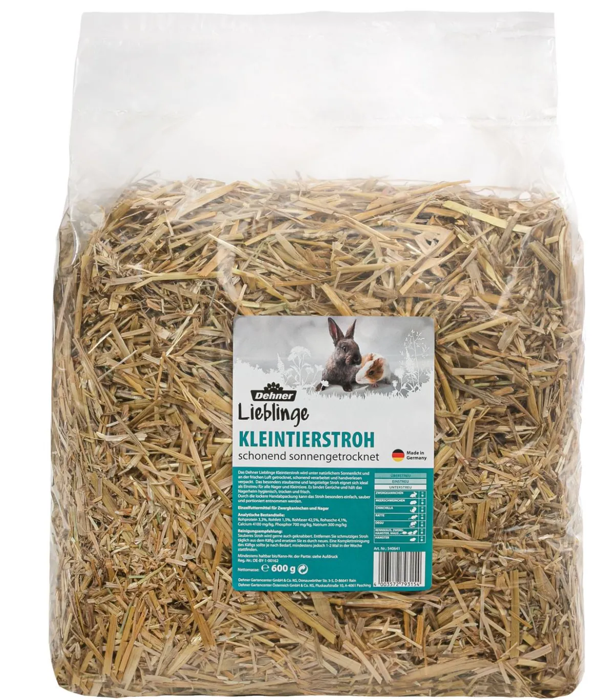 Dehner Lieblinge Kleintierstroh, 600 g
